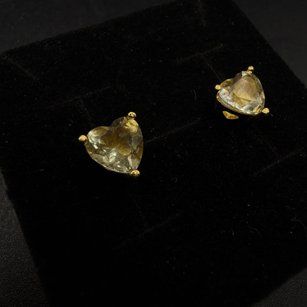 Libyan Desert Glass S925 Certified Earrings