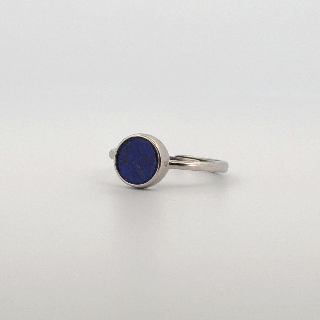 Lapis Lazuli S925 Adjustable Ring