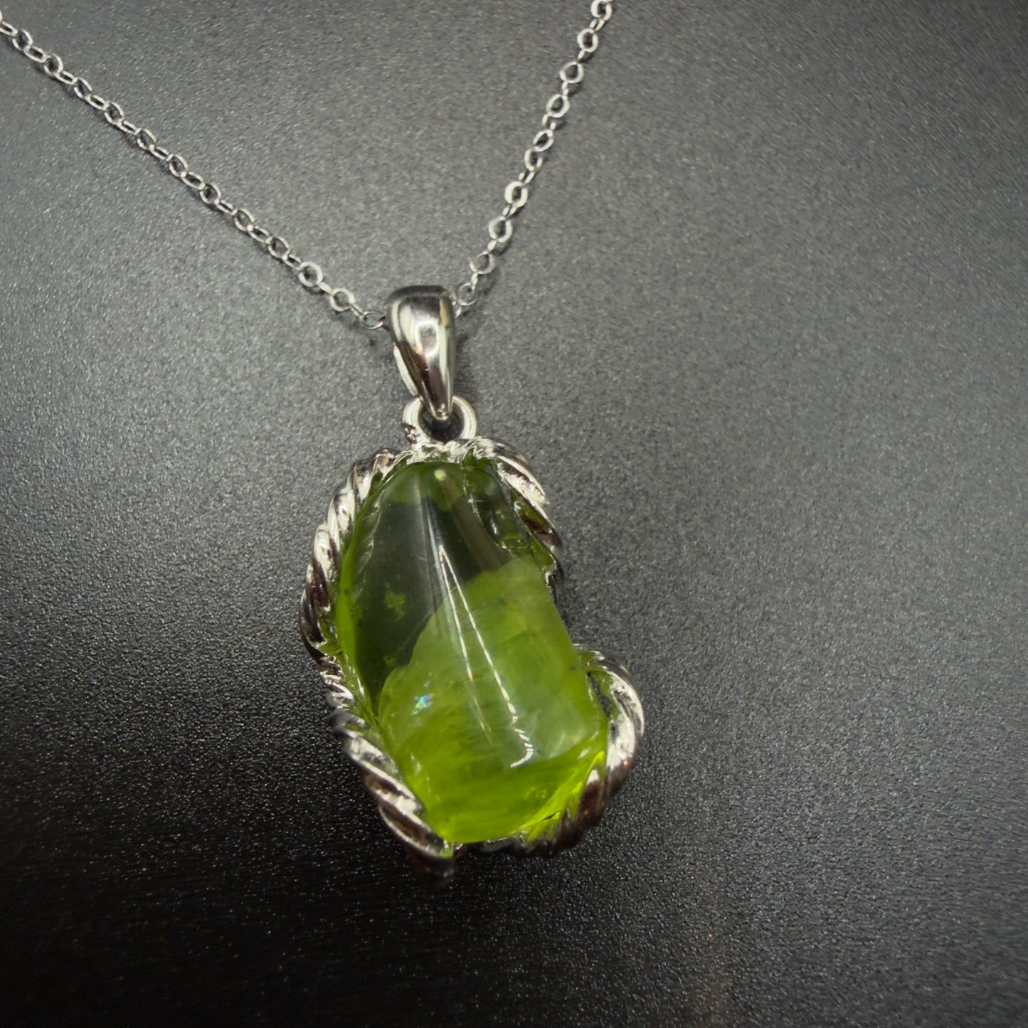 Peridot S925 Certified Necklace