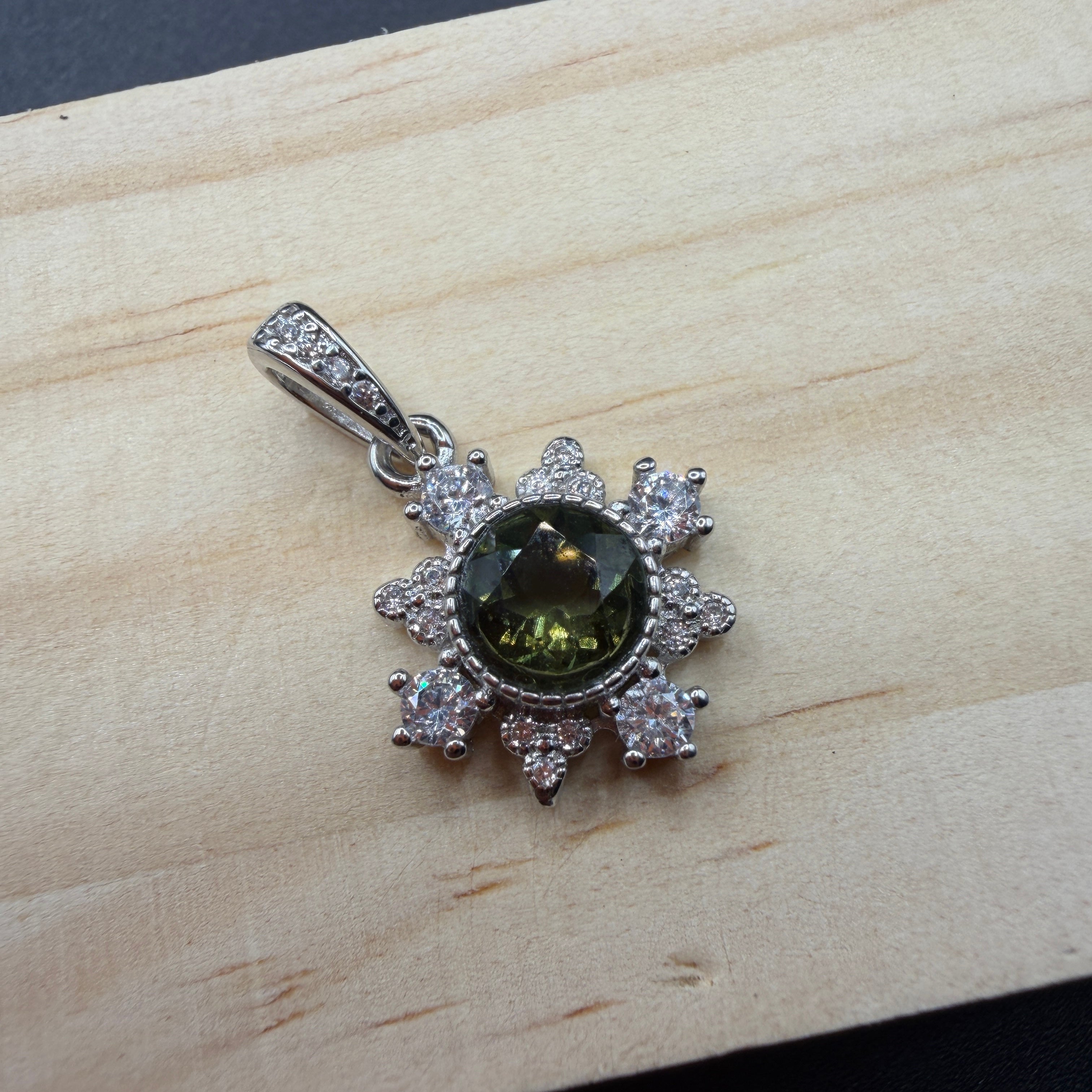 Moldavite S925 Certified Necklace