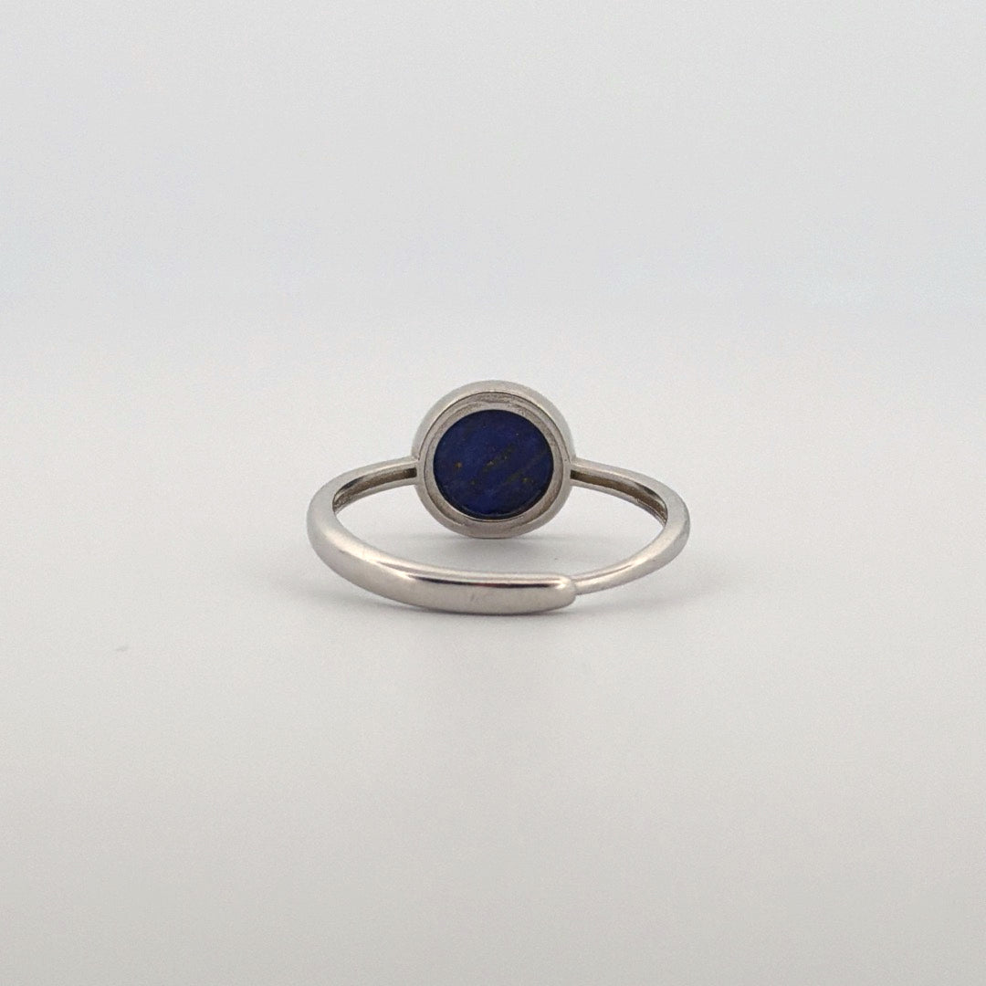 Lapis Lazuli S925 Adjustable Ring