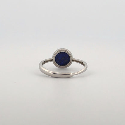 Lapis Lazuli S925 Adjustable Ring