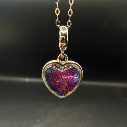 Aura Muonionalusta Tektite S925 Necklace