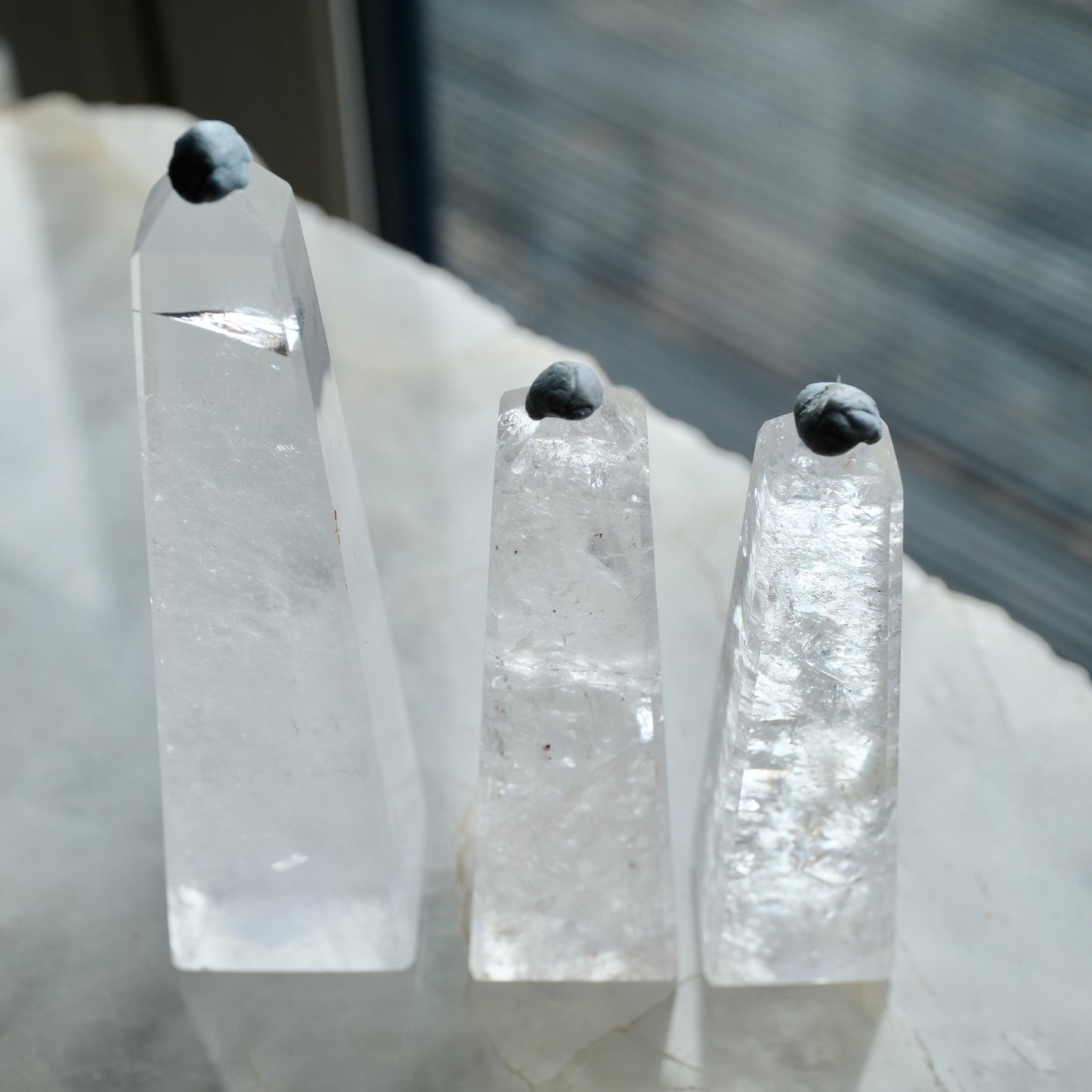 Clear Quartz Towers - Brazil