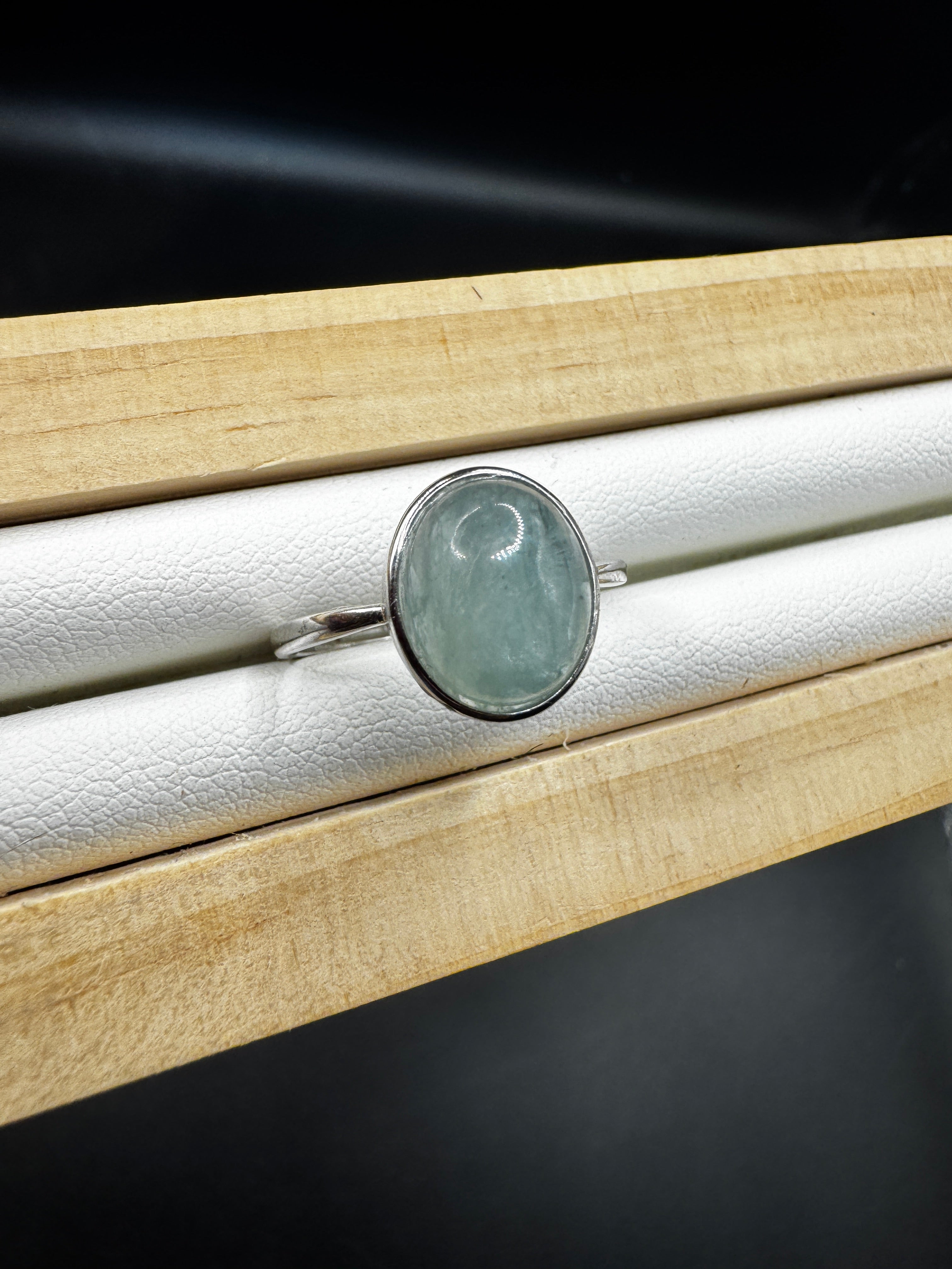 Greens Kyanite S925 Adjustable Ring