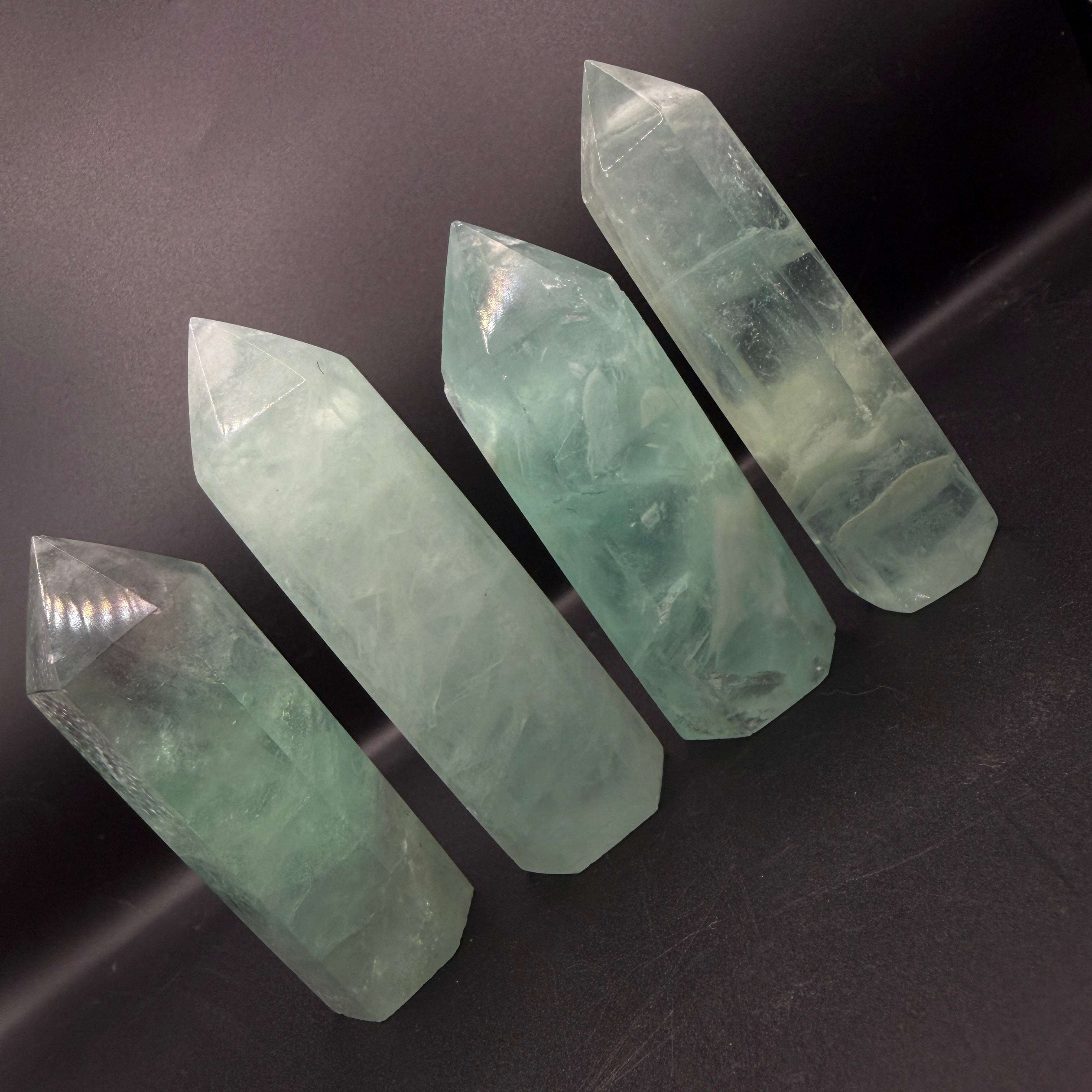 Green Fluorite Towers
