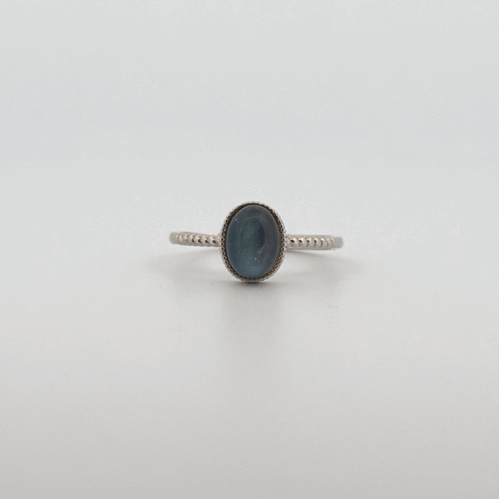 Labradorite S925 Adjustable Ring