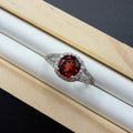 Garnet S925 Ring