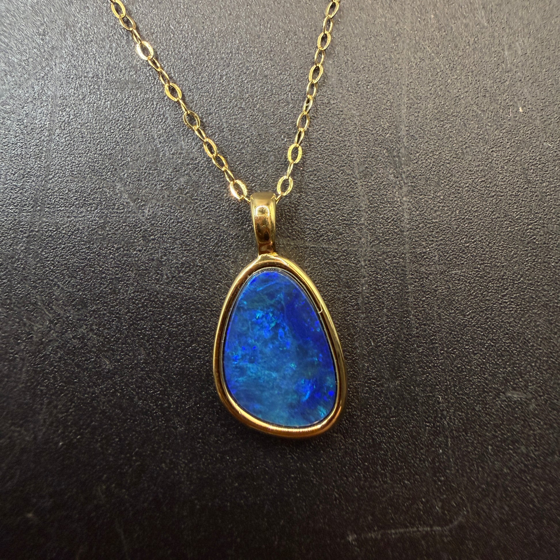 Australian Boulder Opal S925 Necklace