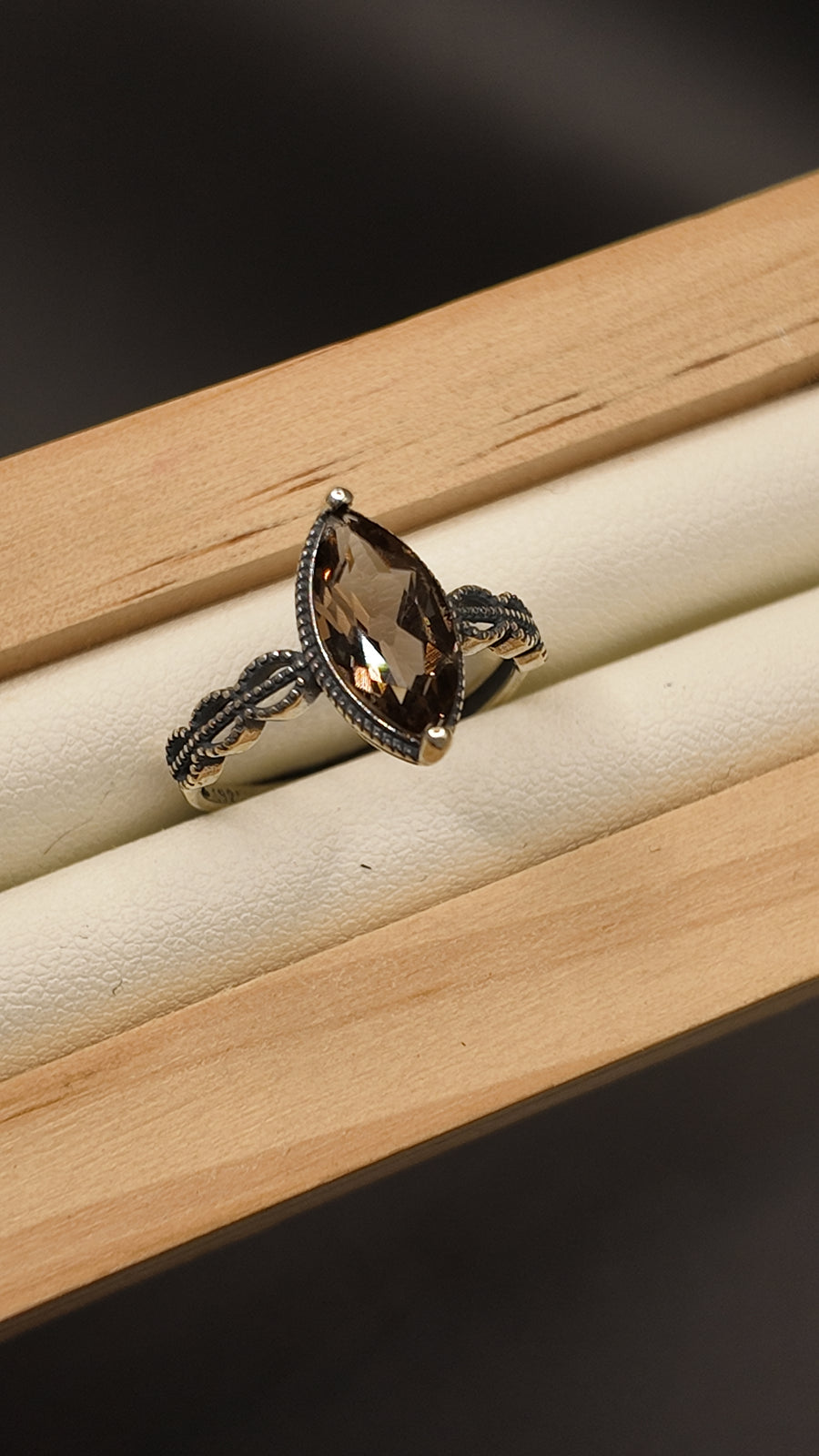 Smokey Quartz Ring