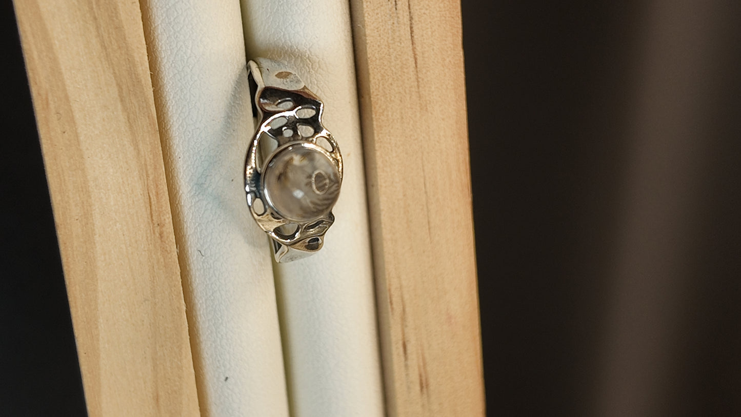 Dendrite S925 Adjustable Ring