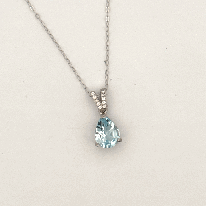 Aquamarine S925 Necklace