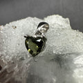 Moldavite Heart S925 Certified Necklace