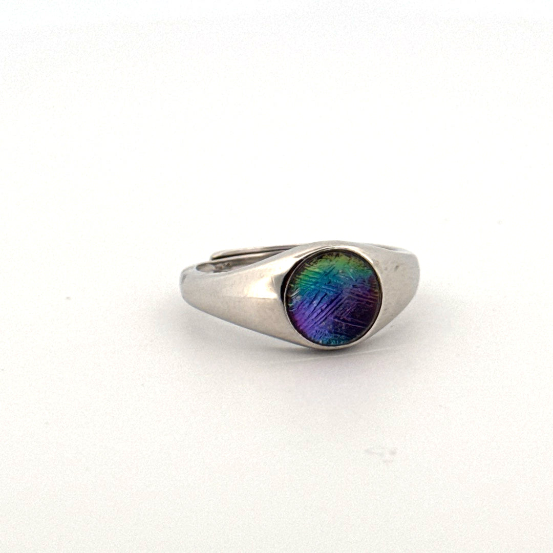 Muonionalusta Round S925 Adjustable Ring
