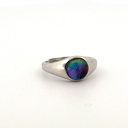 Muonionalusta Round S925 Adjustable Ring