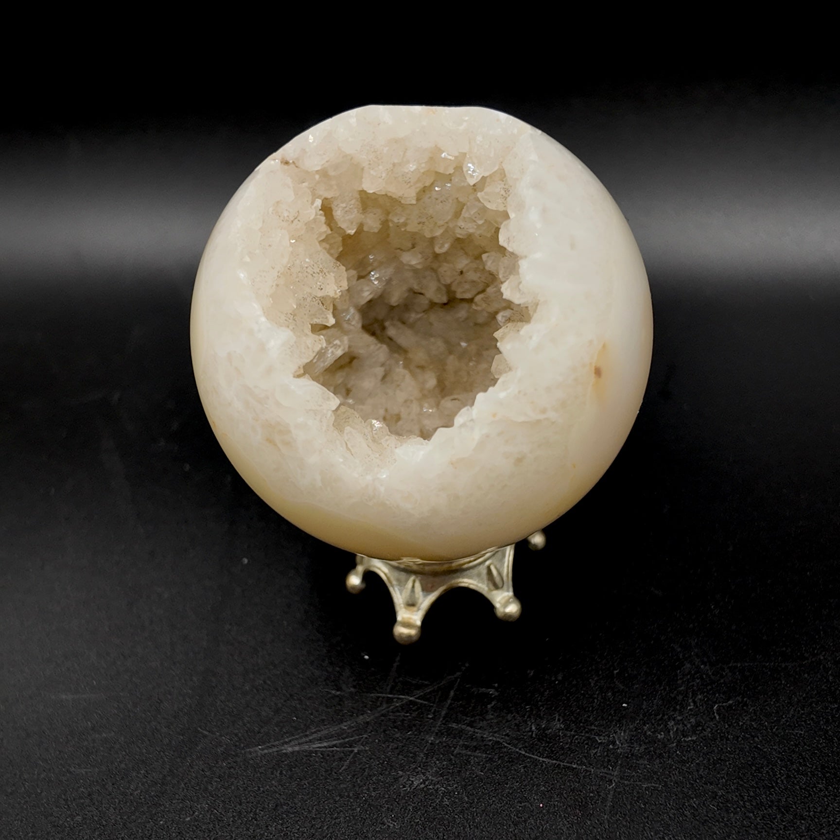 Druzy Quartz Sphere