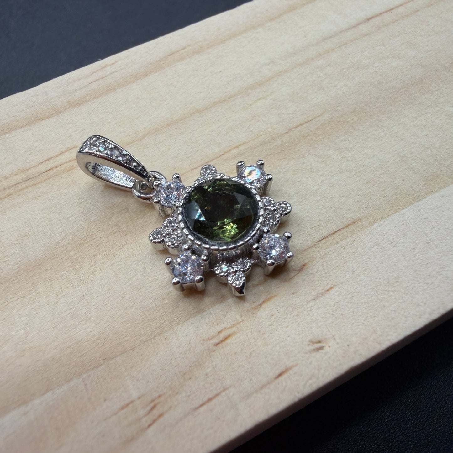 Moldavite S925 Certified Necklace