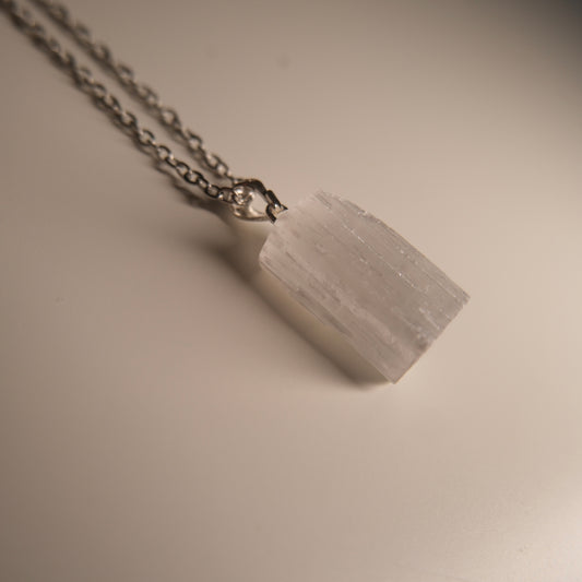 Selenite Necklace