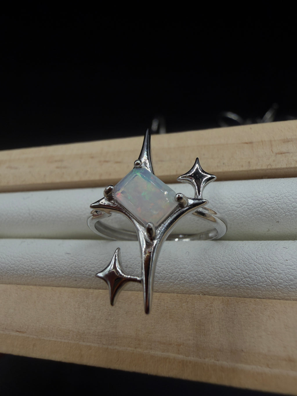 Opal Signature Star Ring