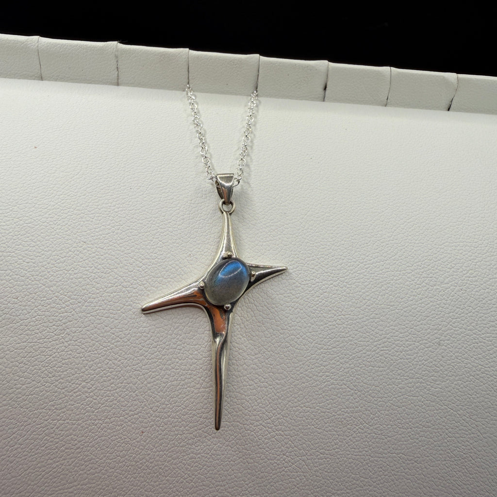 Labradorite Star S925 Necklace