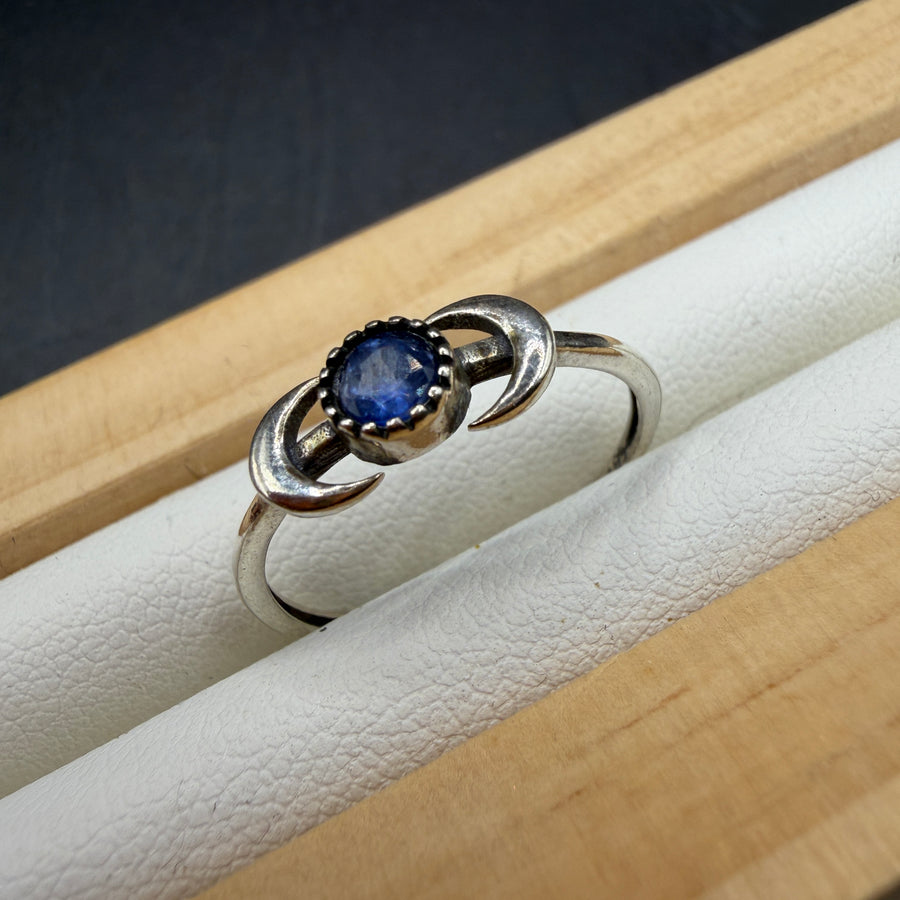 Sapphire S925 Adjustable Ring