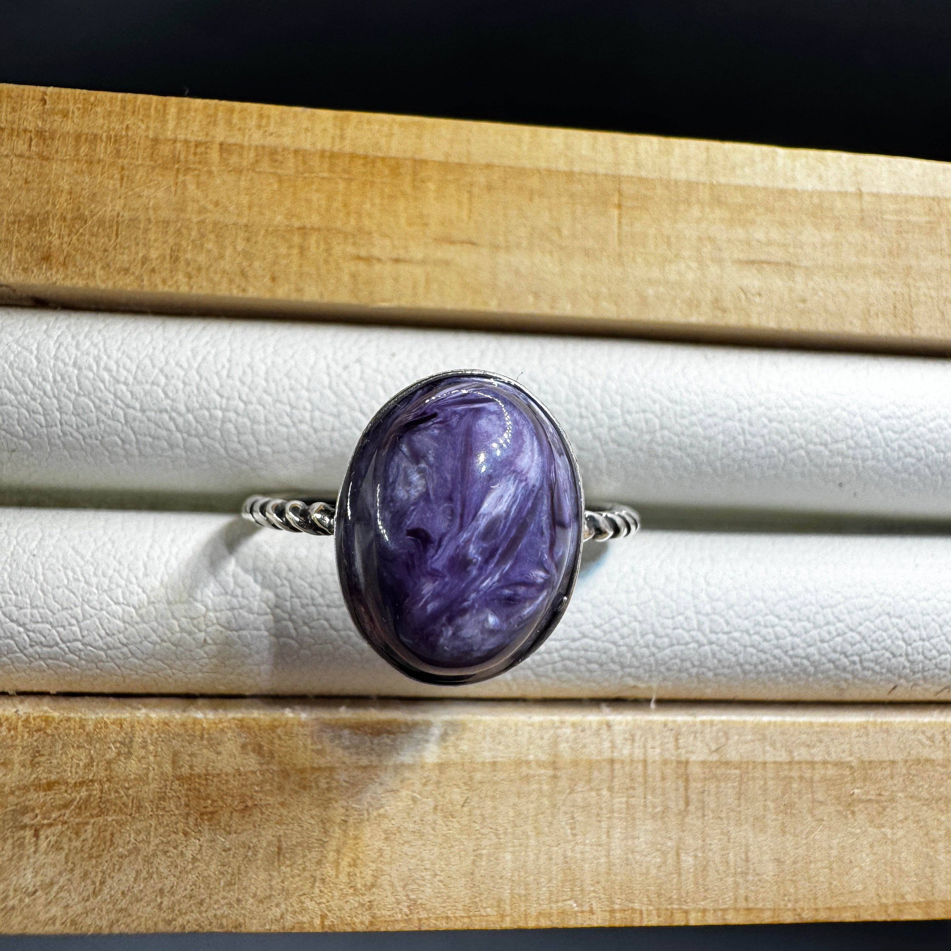 Chaorite S925 Adjustable Ring