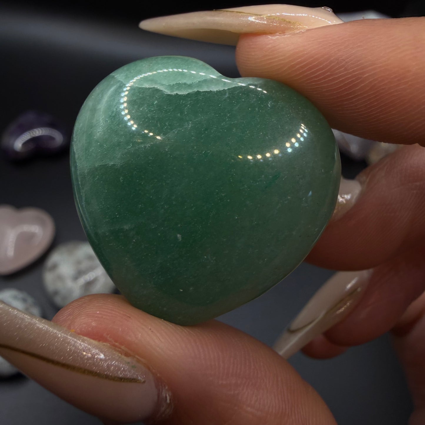 Small Crystal Hearts