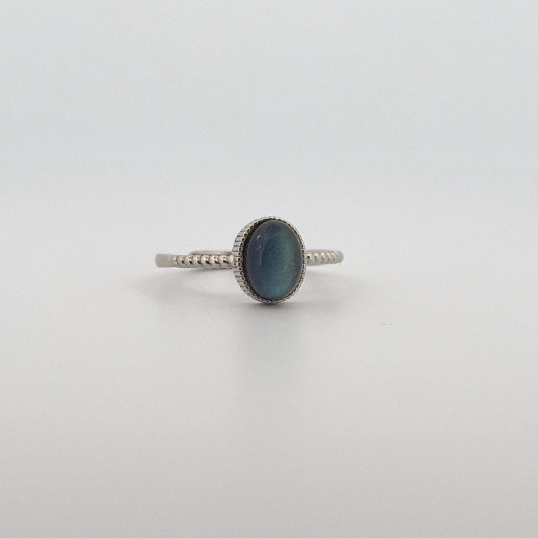 Labradorite S925 Adjustable Ring