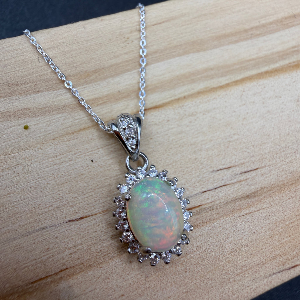 Opal S925 Necklace