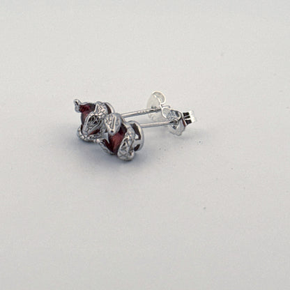 Garnet S925 Earrings