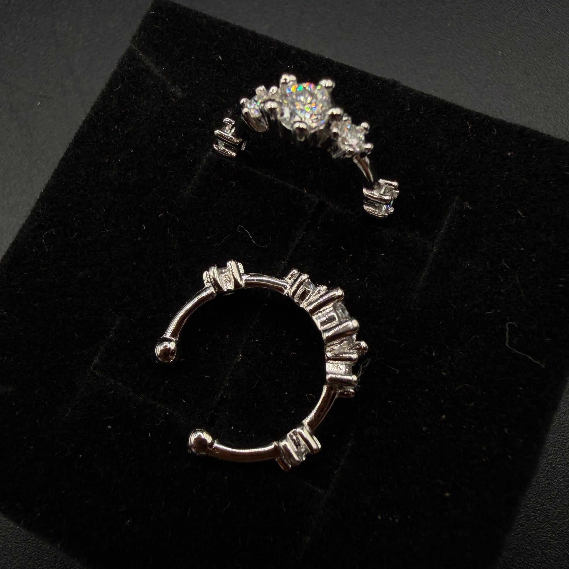 Moissanite S925 Certified Ear Cuffs