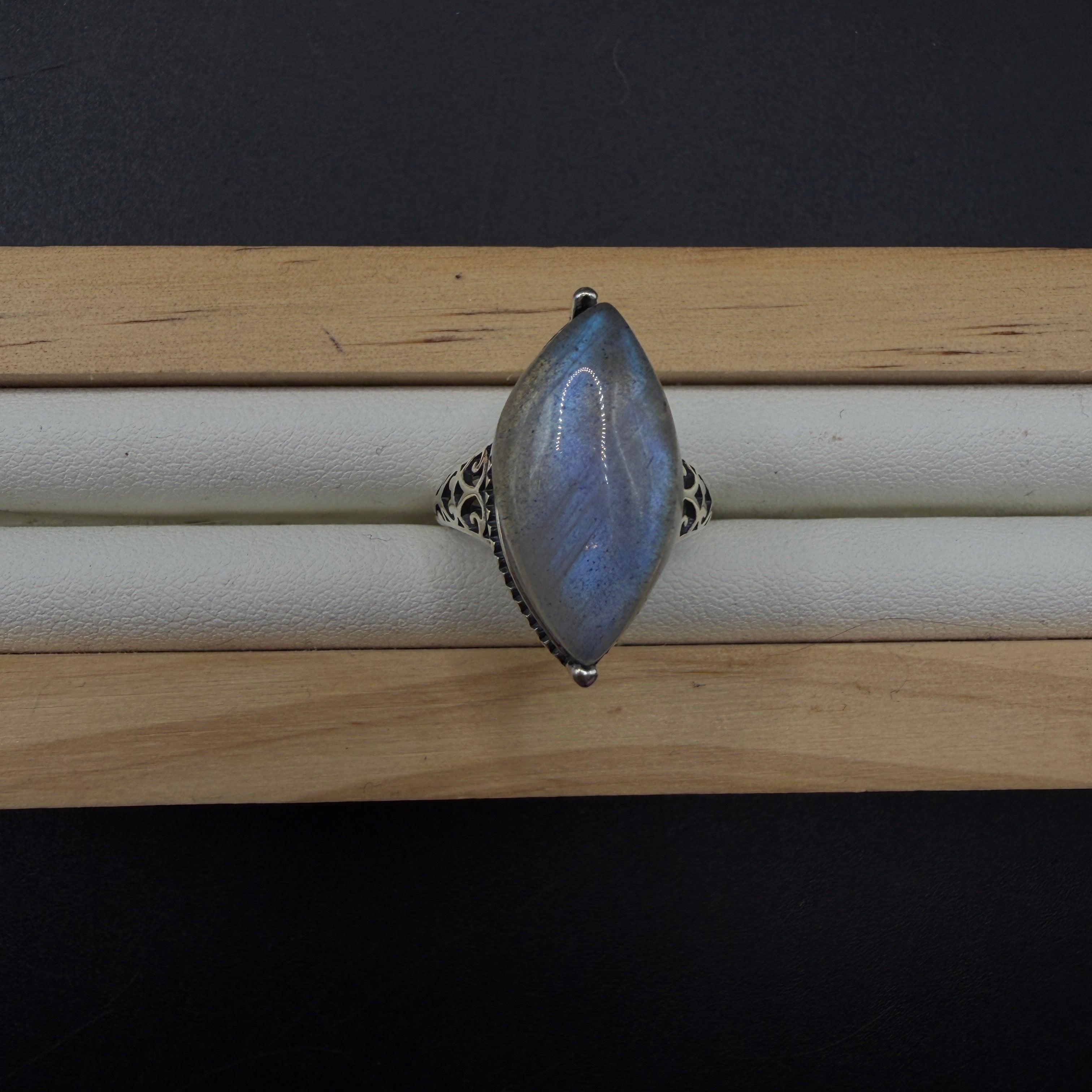 Labradorite S925 Adjustable Ring