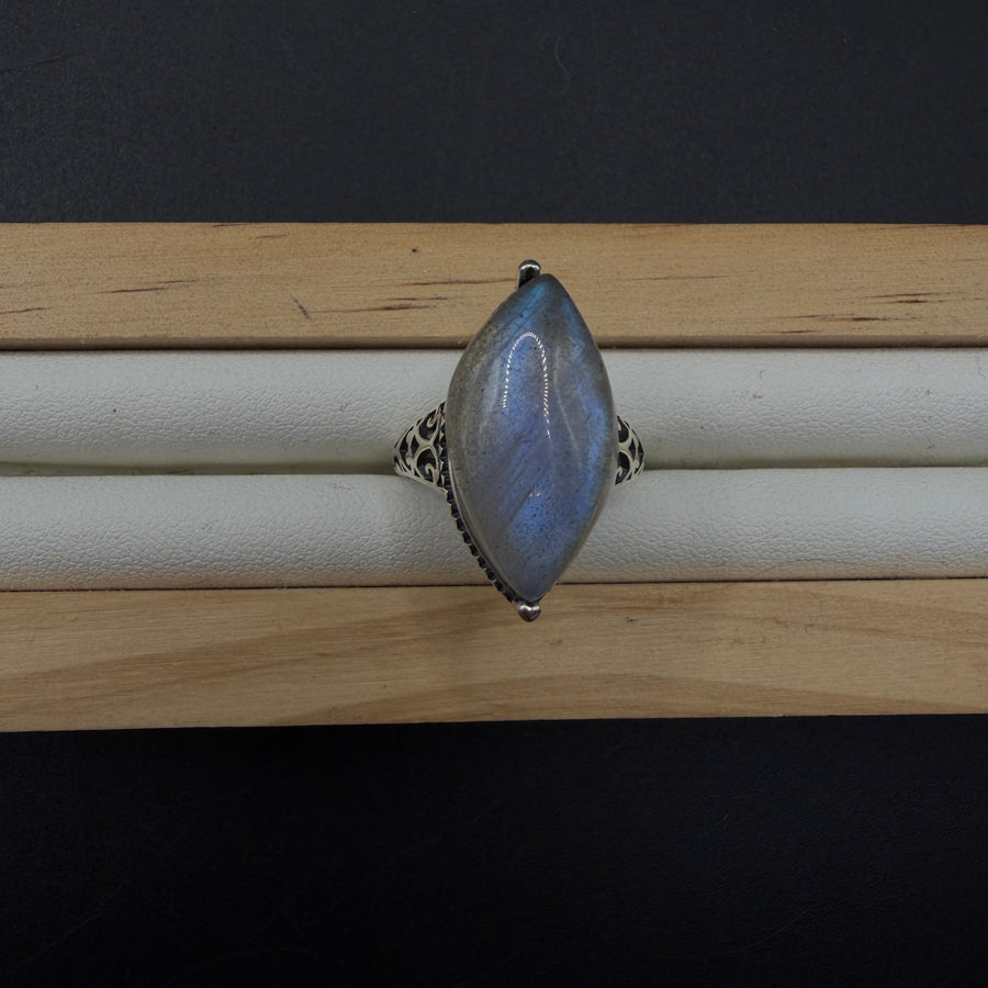 Labradorite S925 Adjustable Ring