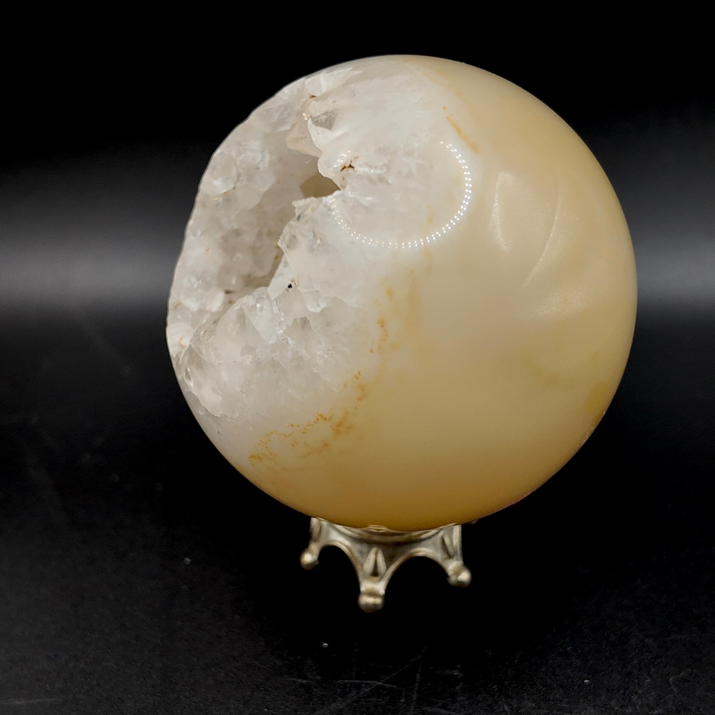 Druzy Quartz Sphere