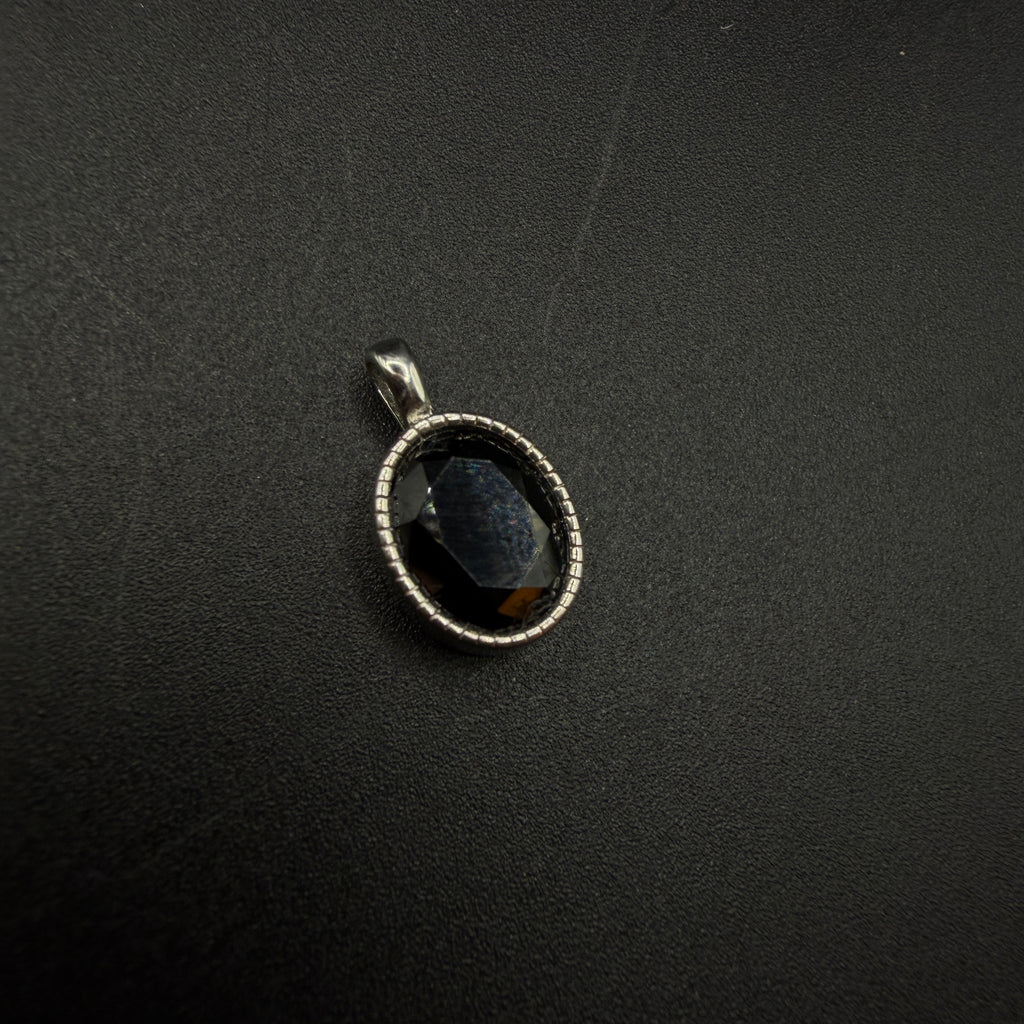 Black Spinel S925 Necklace