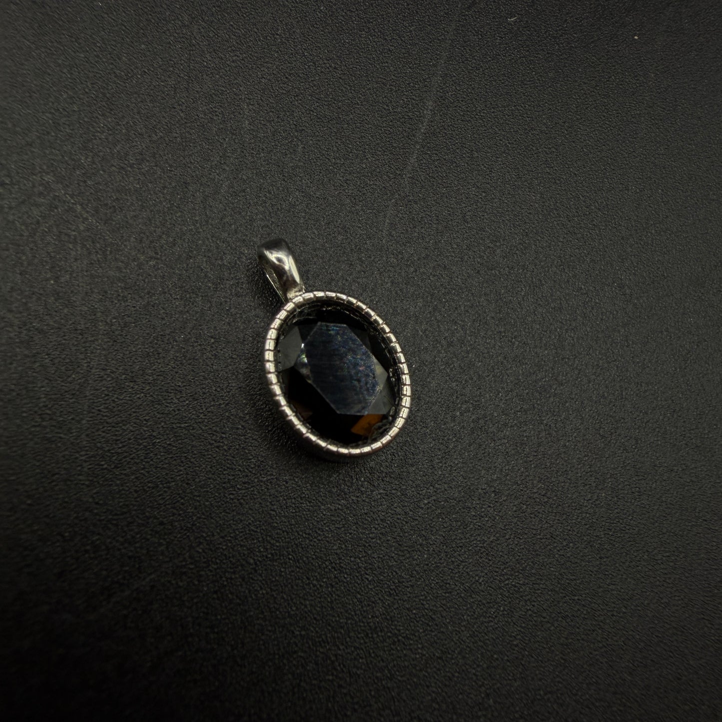 Black Spinel S925 Necklace