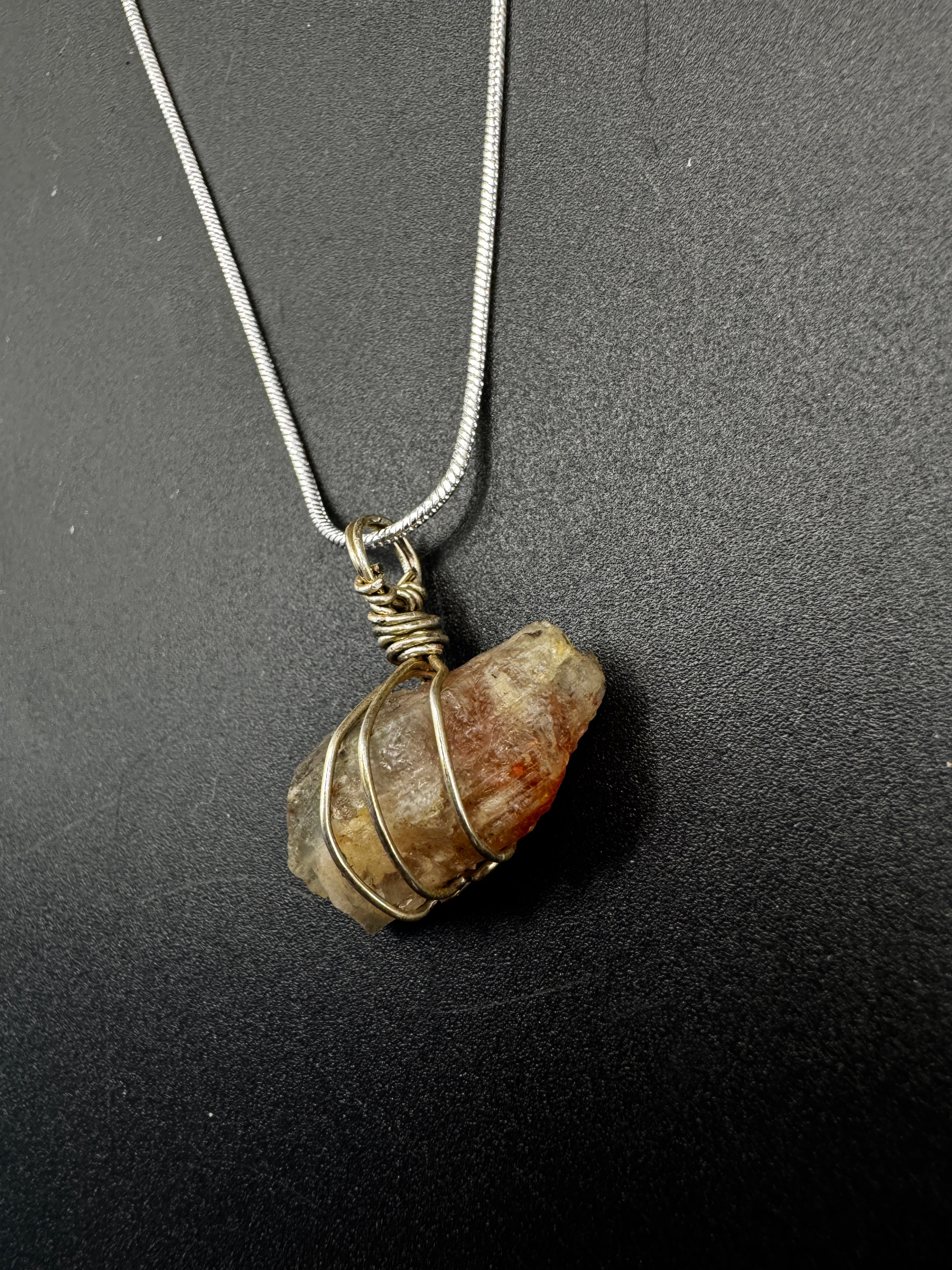 Handmade Sunstone Necklace