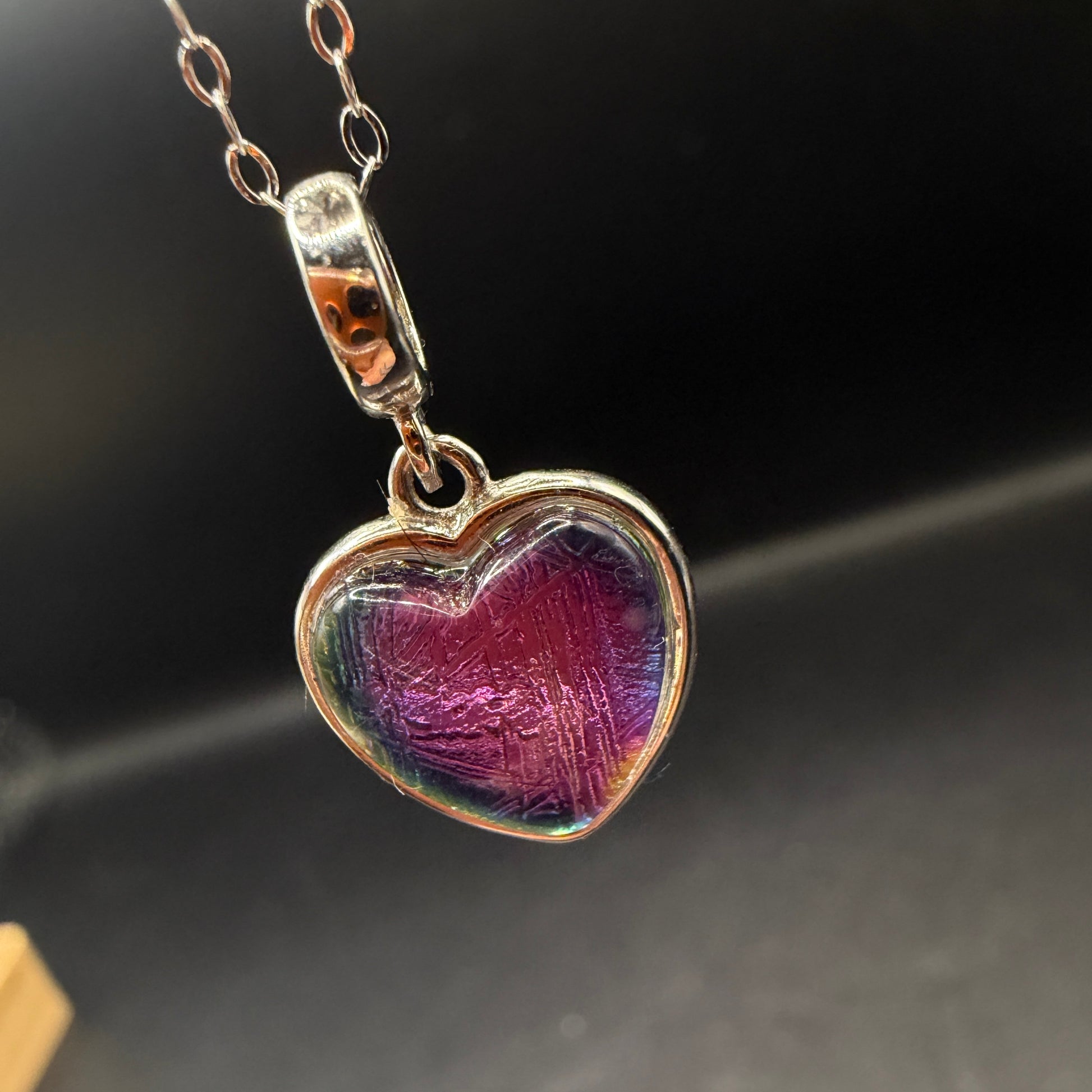 Aura Muonionalusta Tektite S925 Necklace