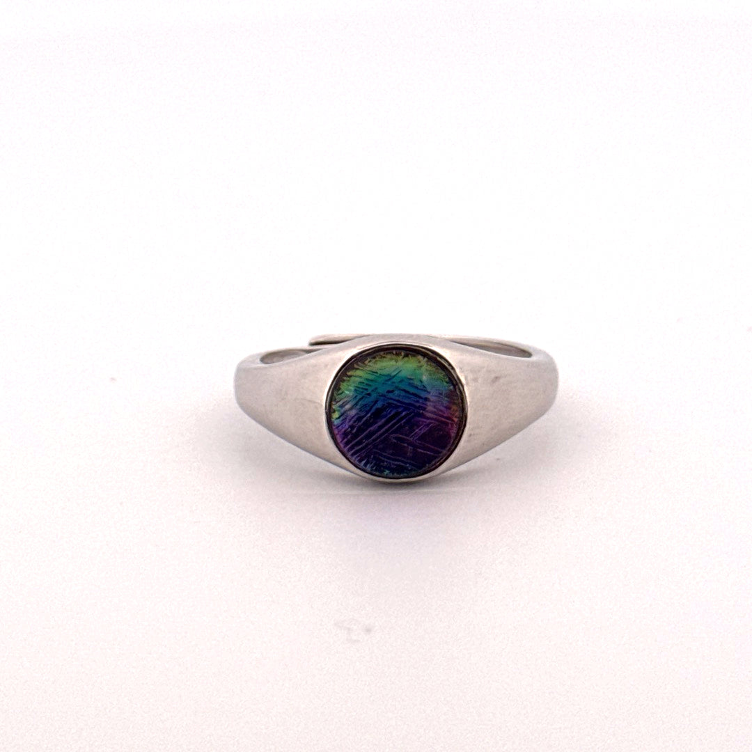 Muonionalusta Round S925 Adjustable Ring