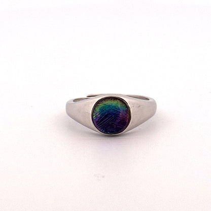 Muonionalusta Round S925 Adjustable Ring