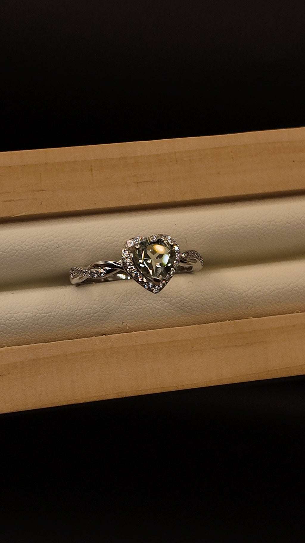 Green Quartz Ring