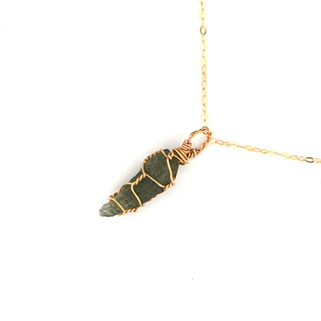 Moldavite Handmade Necklace