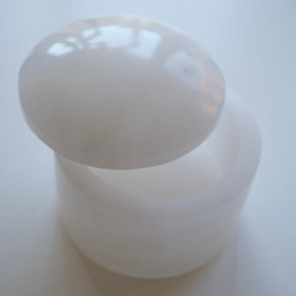 Selenite Jar with Lid
