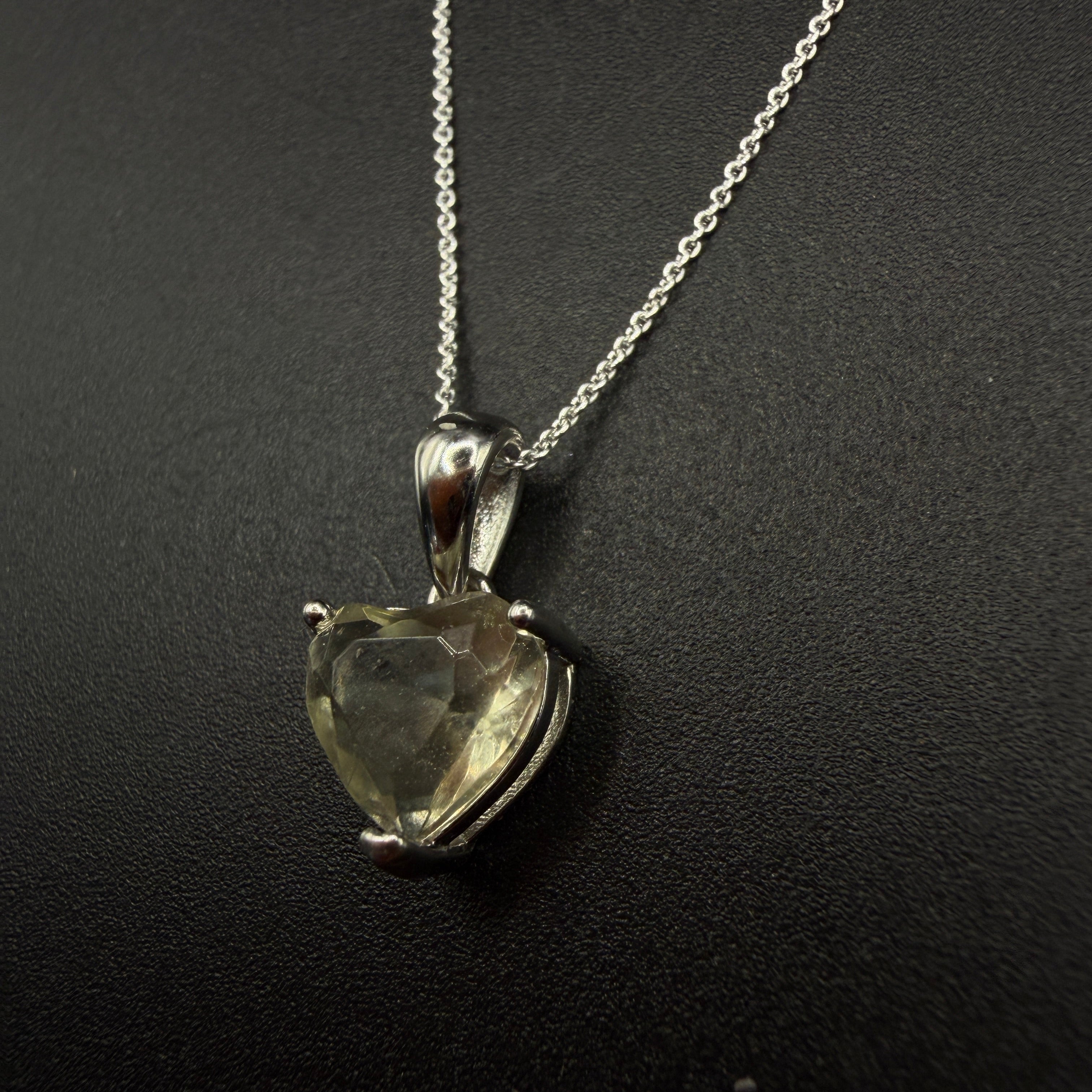 Libyan Desert Glass S925 Necklace