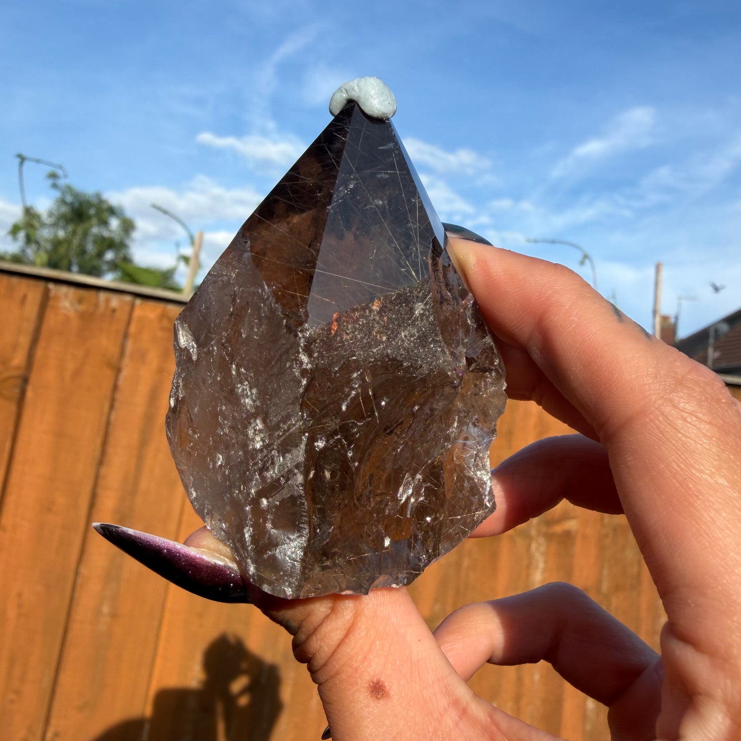 Smokey Quartz Cut Base Points