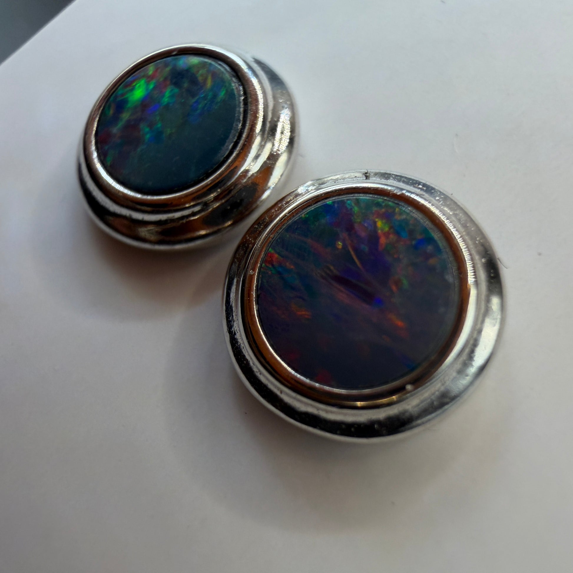 Australian Boulder Opal S925 Earrings