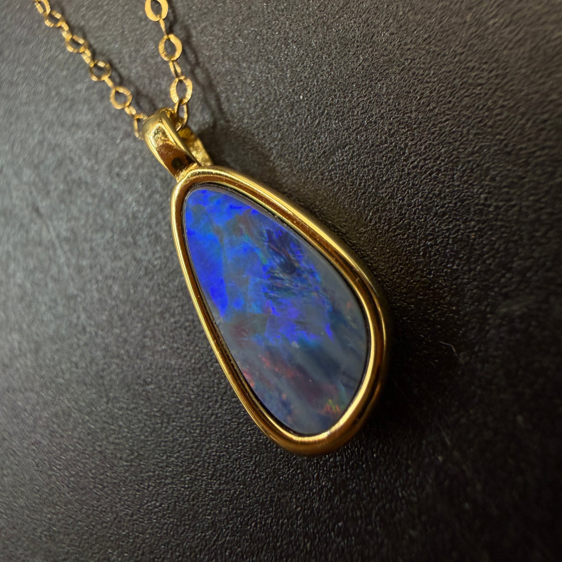 Australian Boulder Opal S925 Necklace