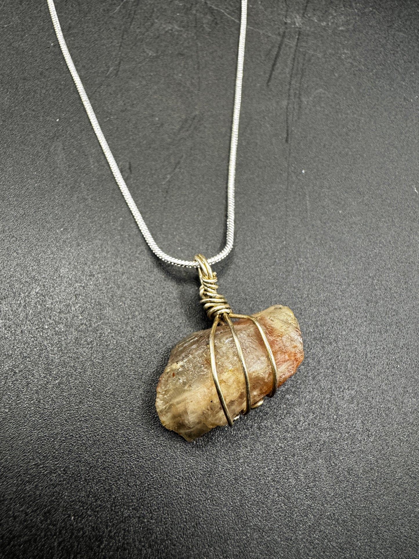 Handmade Sunstone Necklace