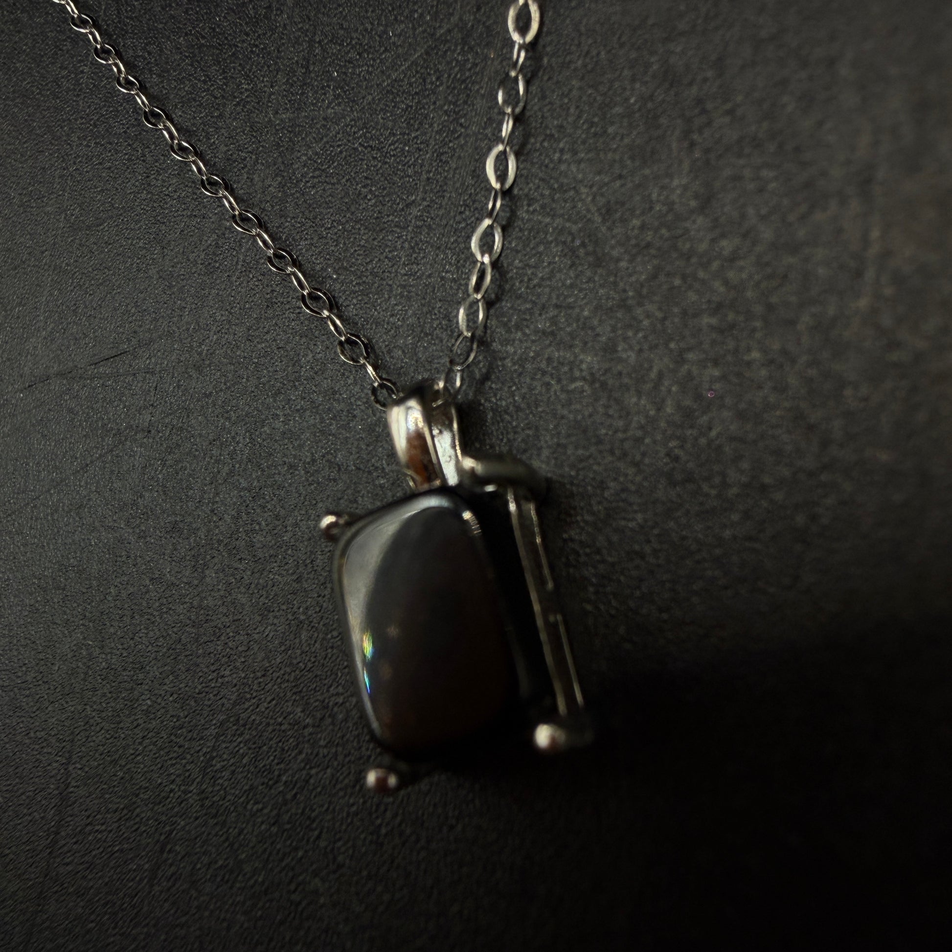 Cintamani Stone Saffordite S925 Certified Necklace