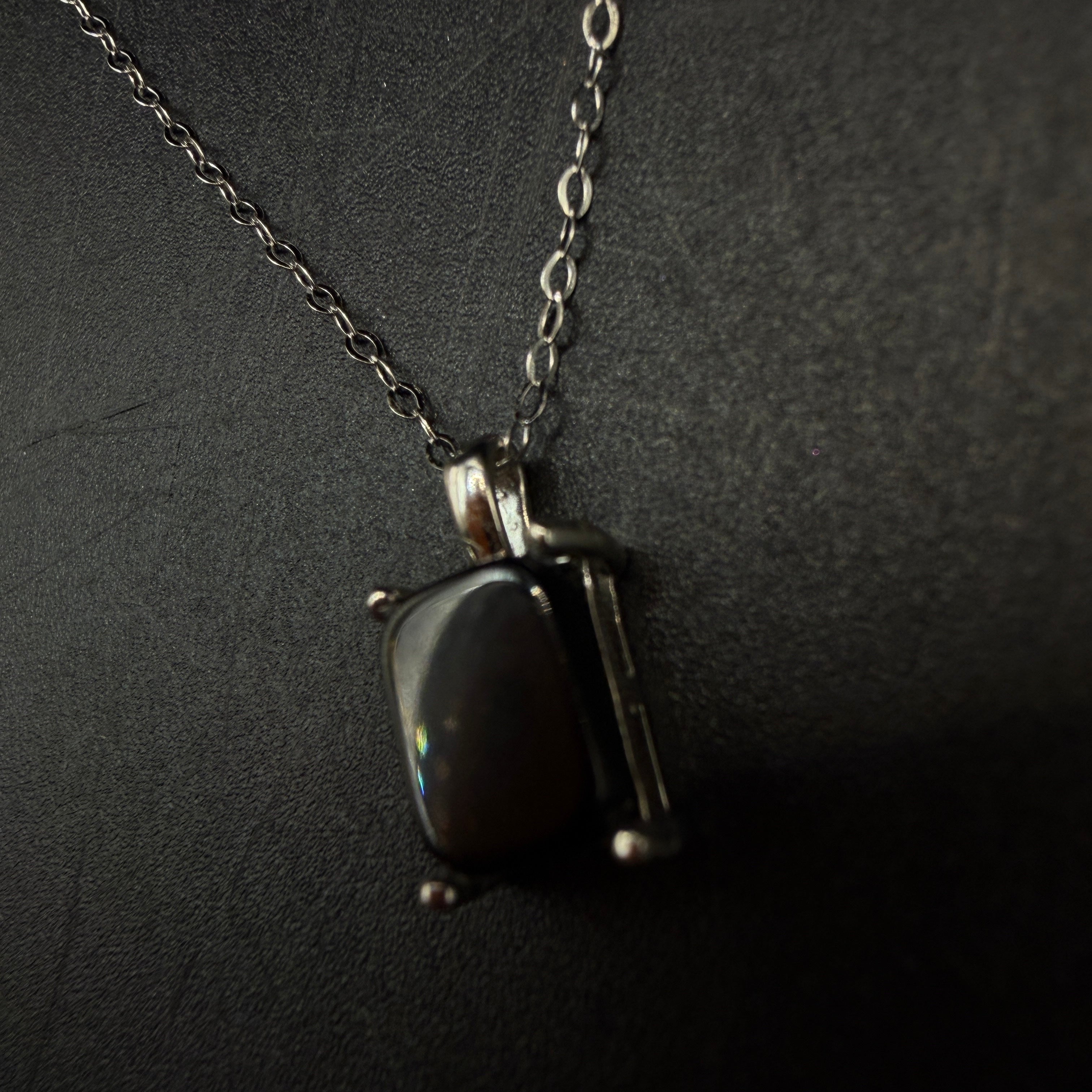 Cintamani Stone Saffordite S925 Certified Necklace